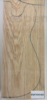 Body Swamp Ash, Unique Piece #063, 2-pcs, 895x185x49mm